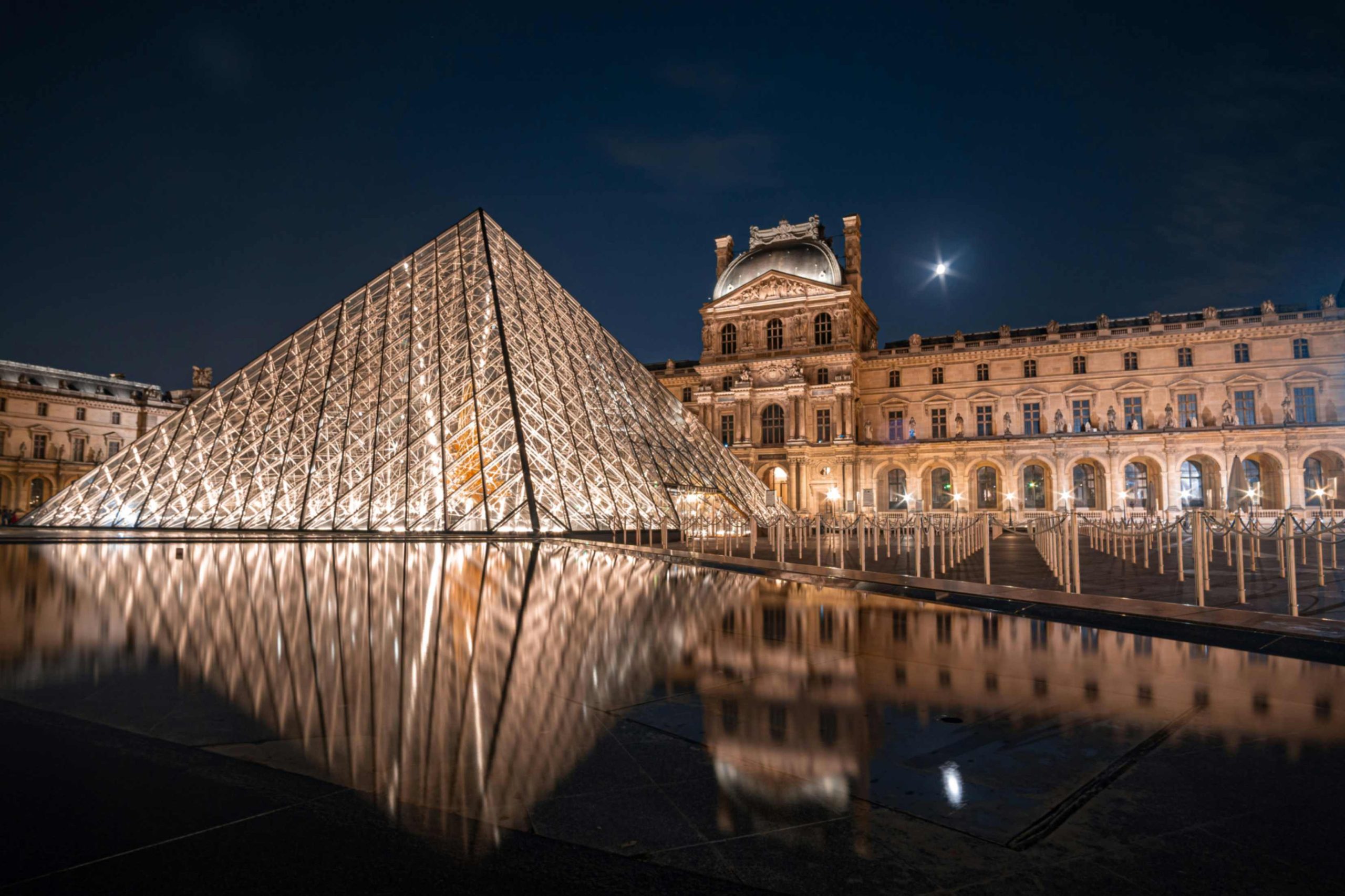 "Louvre Museum At Night-Best View"