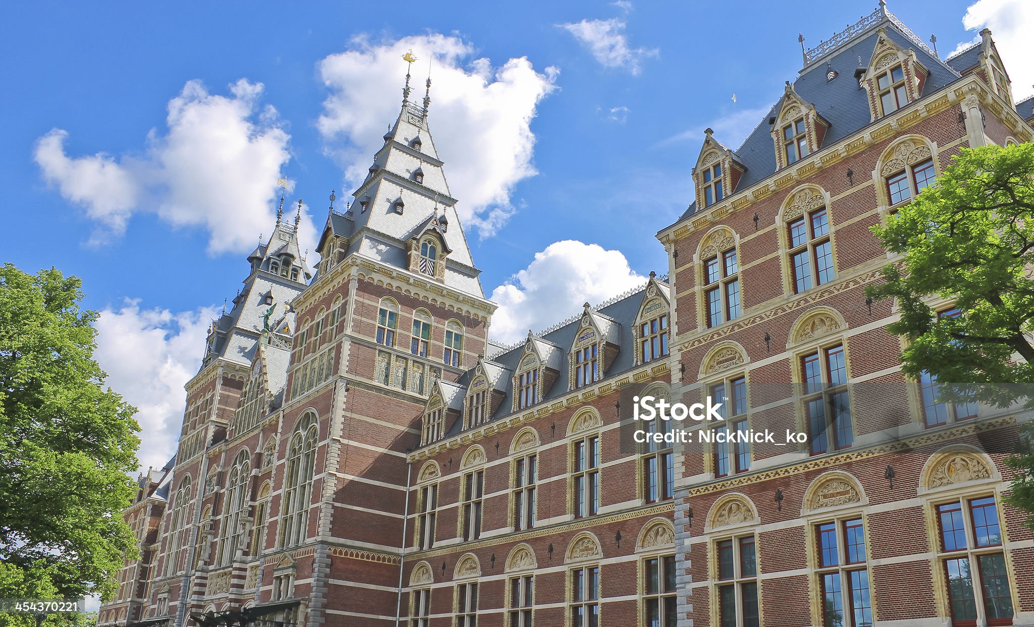 The Rijksmuseum-in Amsterdam, Netherlands