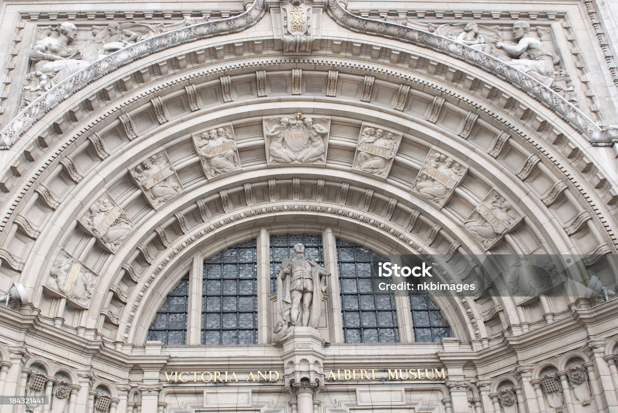 The Victoria And Albert Museum In London